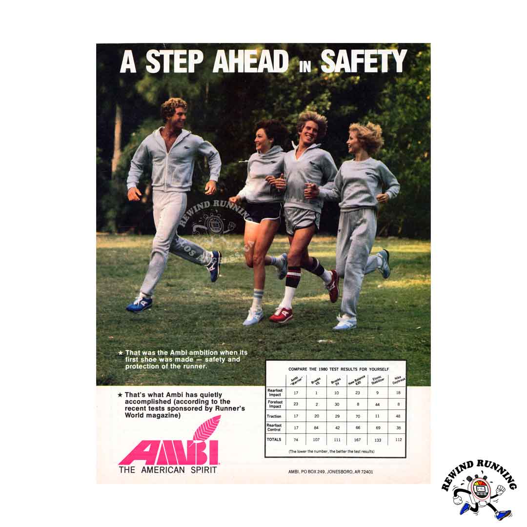 Avia New Wave 1981 vintage running shoe print ad – Rewind Running™