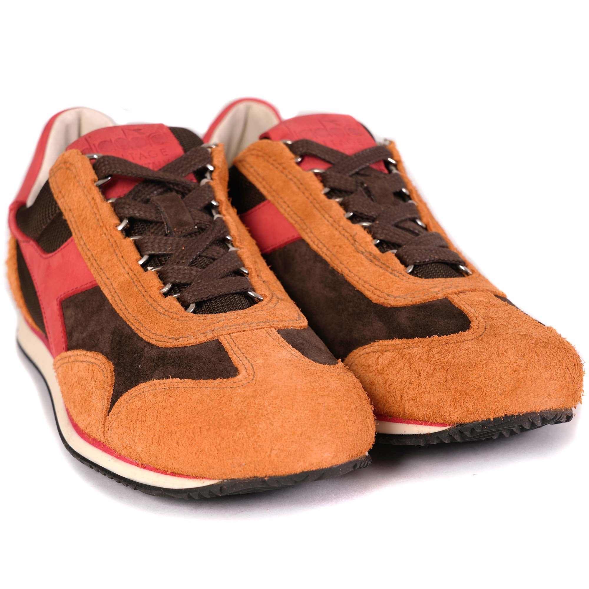 Diadora fashion heritage bambino marroni