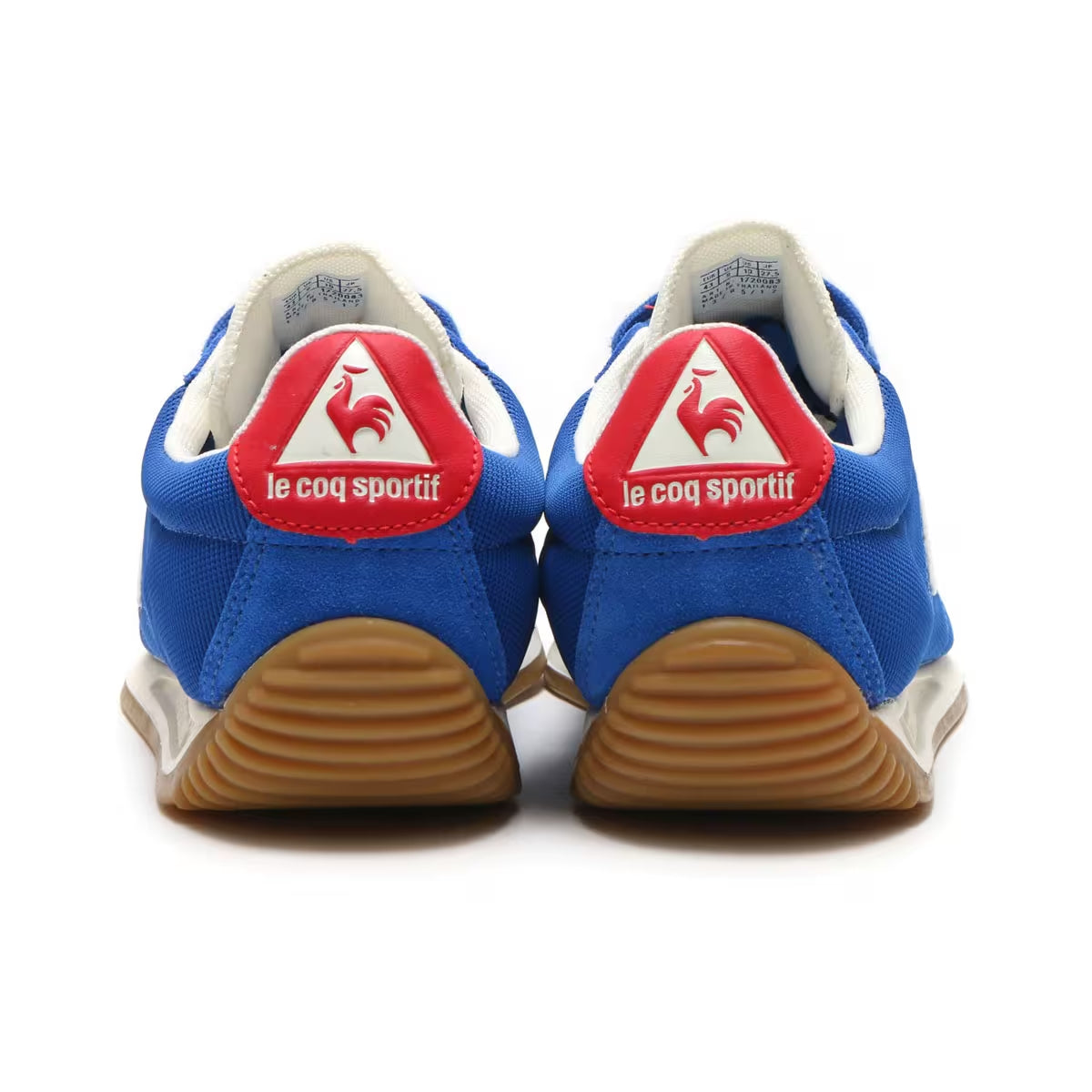 Le Coq Sportif Quartz Gum Classic Blue Nylon New Men's Size 9 Sneakers 1720083 Trainers