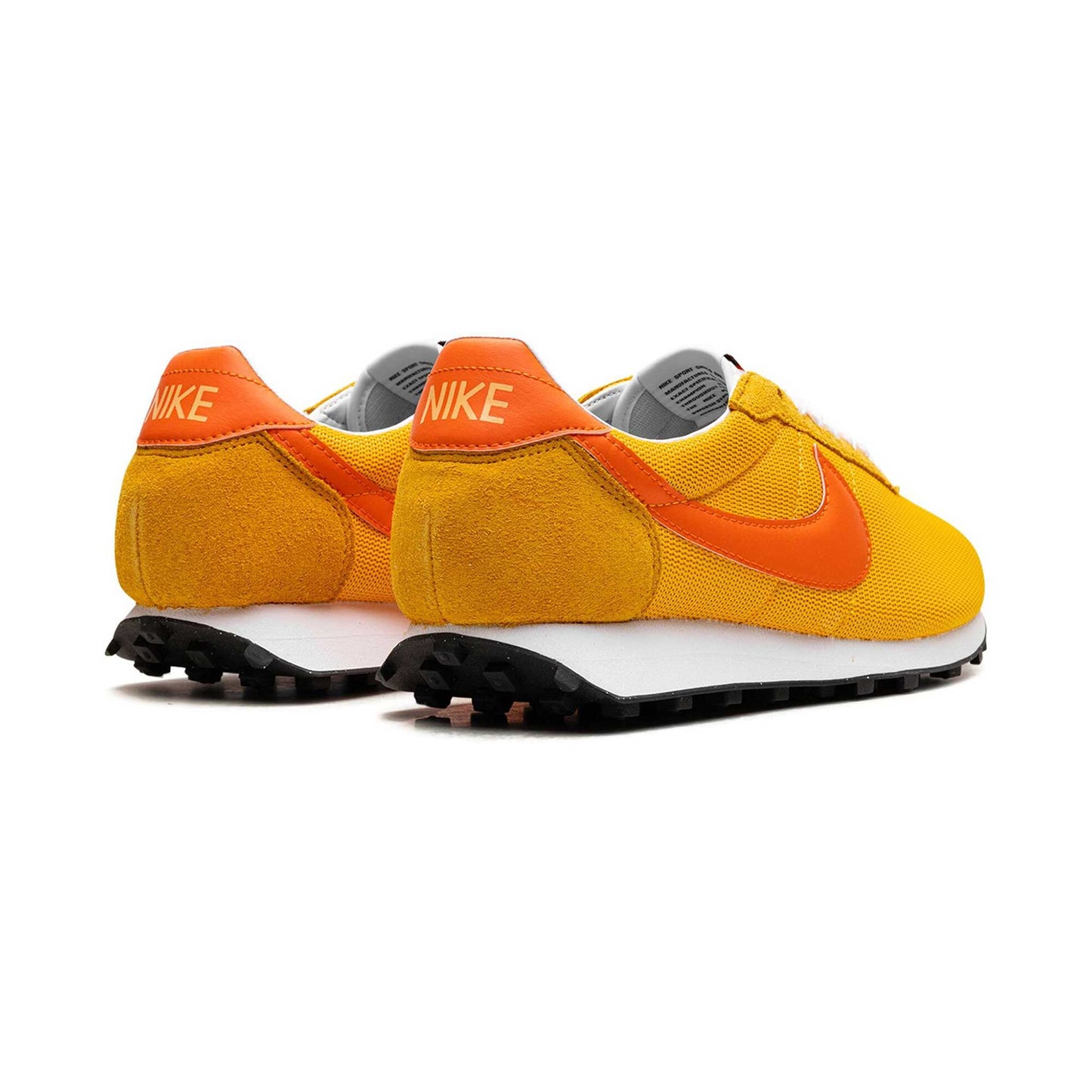 Nike Men's New LD-1000 SP 'University Gold Safety Orange' FQ9079-700 Yellow Orange Retro Sneakers Rear 3-4 View