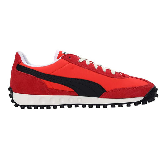 Puma Men's Easy Rider II High Risk Red Cherry Tomato 70s New Retro Shoes Sneakers 381026-06 Side Profile