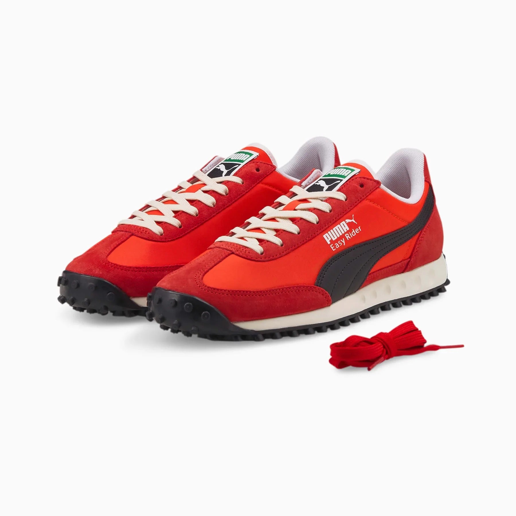 Puma red shoes 70s best sale