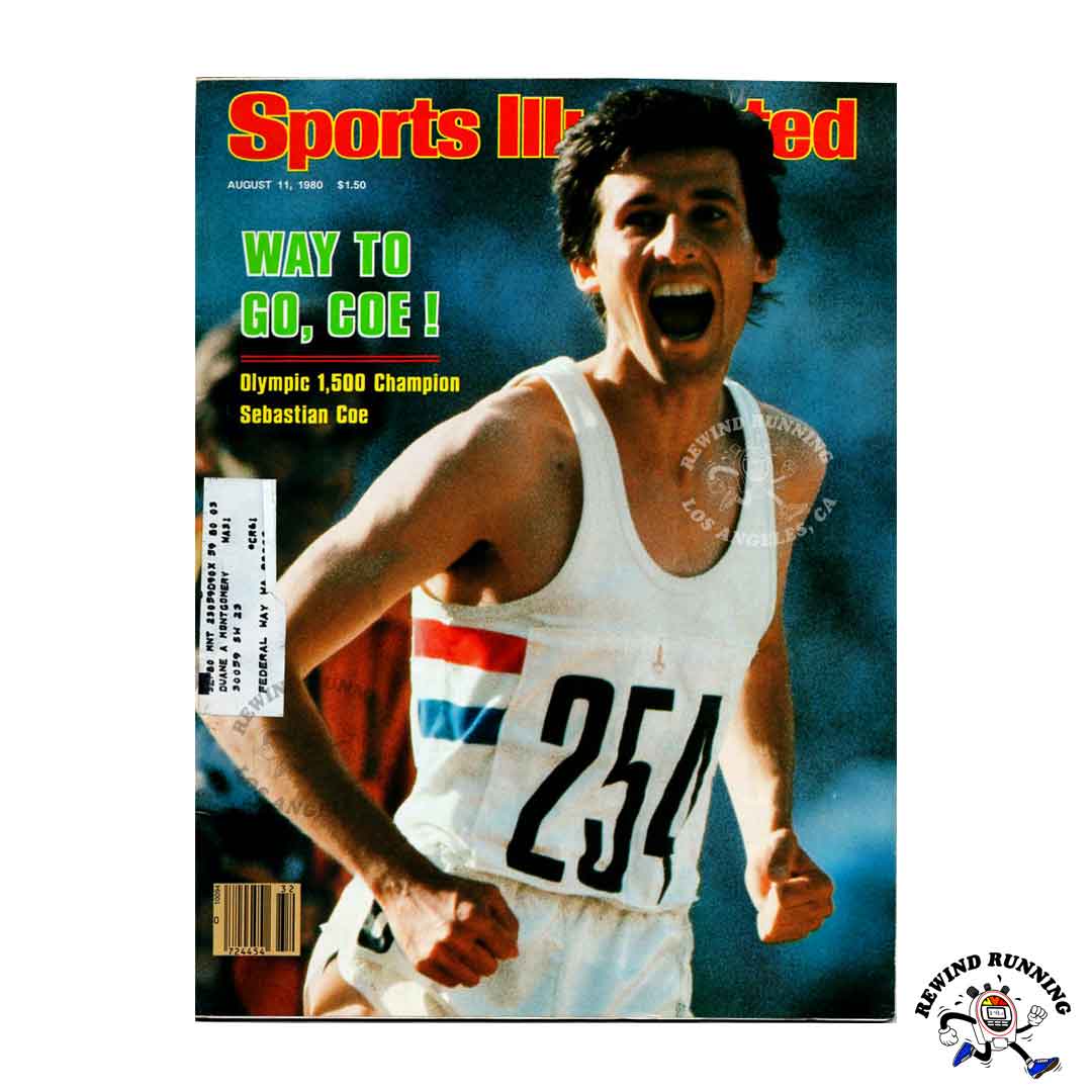 Sports Illustrated Magazine SI August 11, 1980 Way To Go, Coe! Olympic Champ 1,500 Sebastian Coe