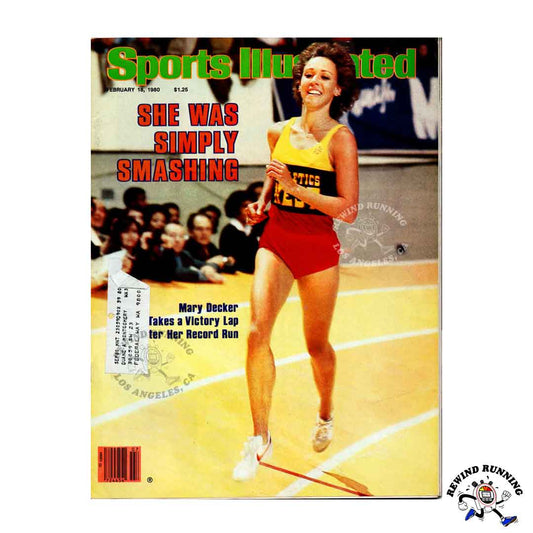 Sports Illustrated Magazine SI February 18, 1980 She Was Simply Smashing Mary Decker Women's Running