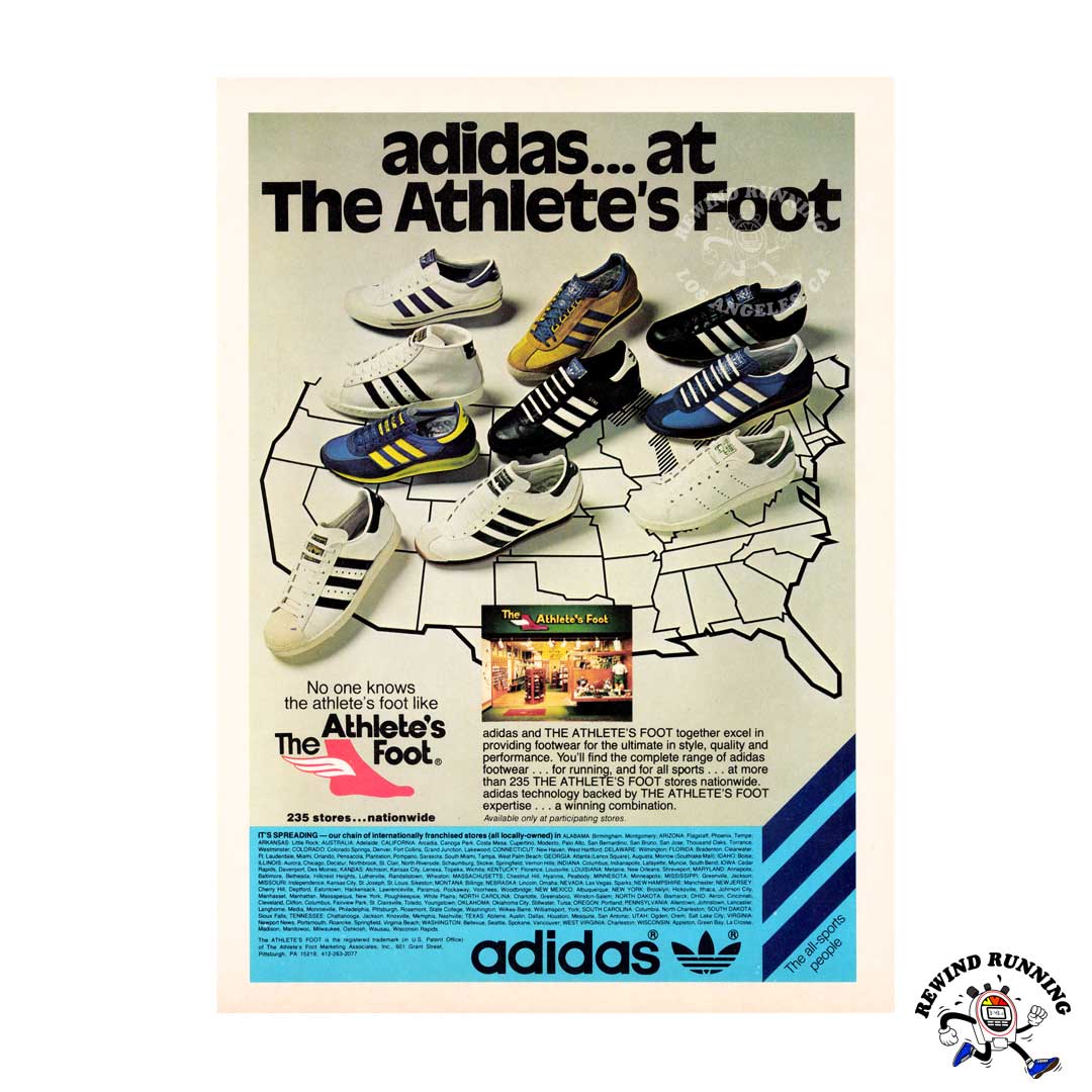 adidas TRX SL72 SL76 Country 1978 Diadora Rally Vintage Running Shoes Sneaker Print Ad