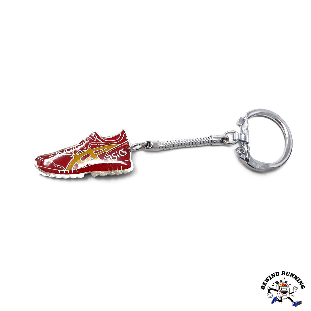 Running deals shoe keychain