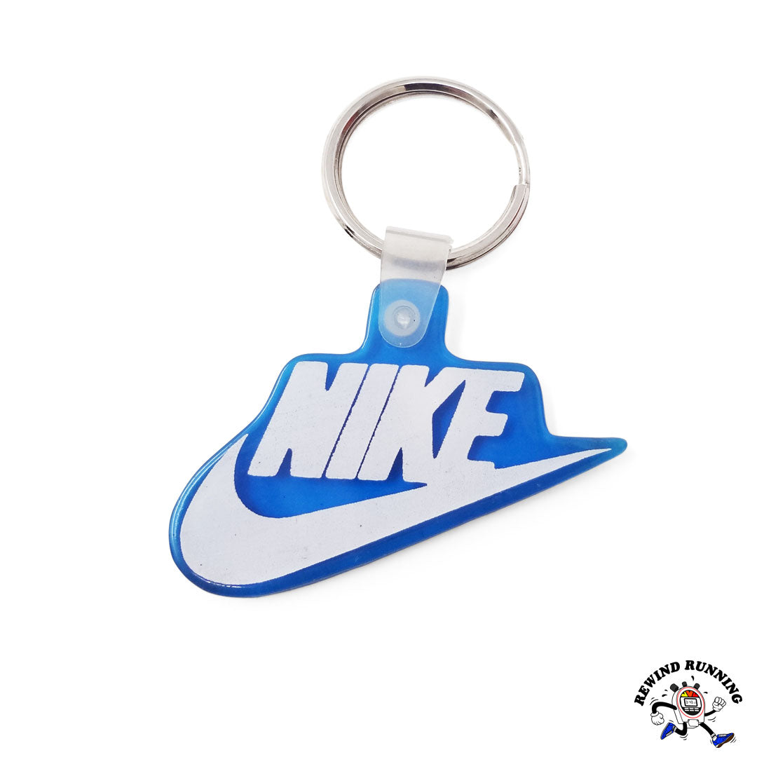 Blue on sale nike swoosh