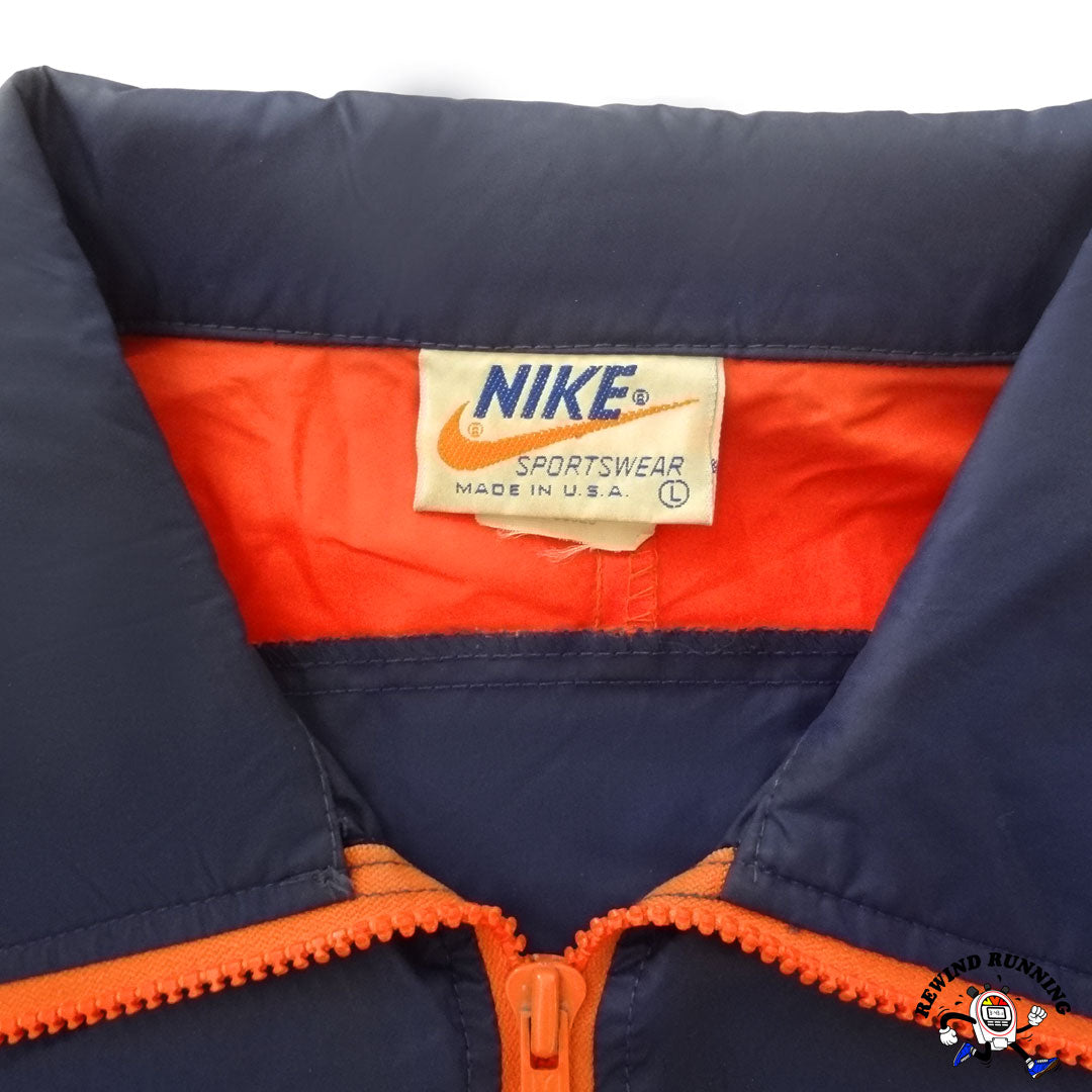 Nike OG Vintage 'Orange Tag' 1/4 Zip Pullover Windbreaker 70s 80s